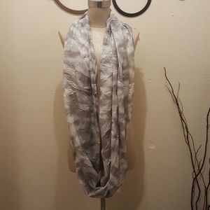 Calvin Klein Other - Calvin klein Infinity loop grey and white Scarf Calvin Klein Other - Calvin klein Infinity loop grey and white Scarf